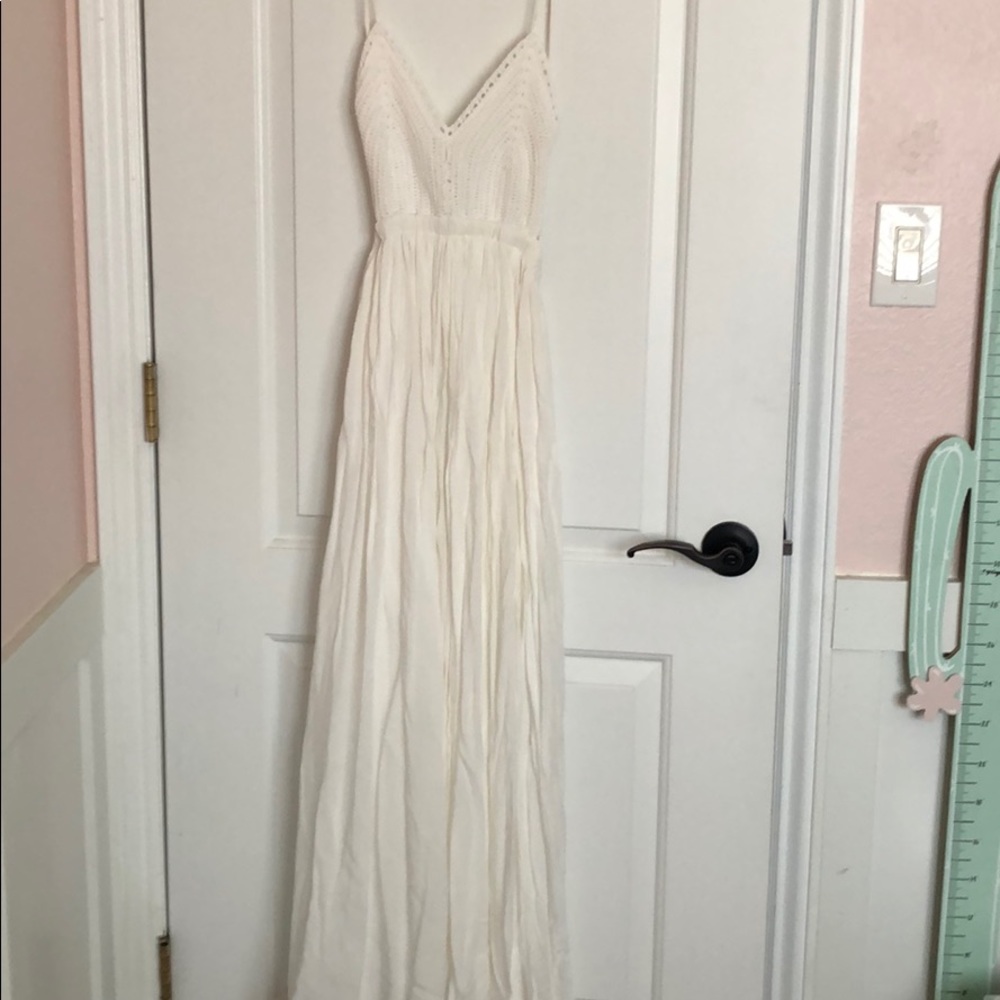 Crochet maxi dress